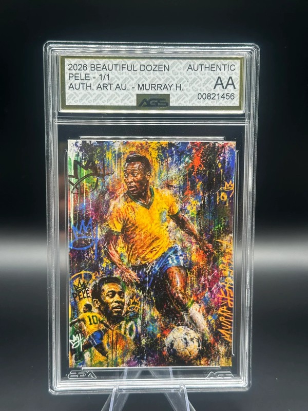 2026 The Beautiful Dozen Pele 1/1 Custom Art Card Murray Henderson