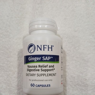 GINGER SAP - 60VCAP - NFH- EXP 12/27