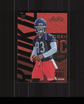 2018 Panini Absolute #115 Javon Wims  ROOKIE CARD