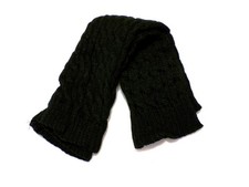 NEW Cable Knit Leg Warmers Black