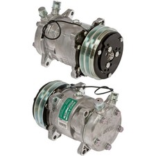 New Sanden Ac Compressor With 2 Groove Clutch 12v