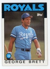 1986 Topps #300 George Brett NM-MT+ HOF