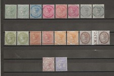 JAMAICA 1883/97 SG 16/26  + Shades MINT