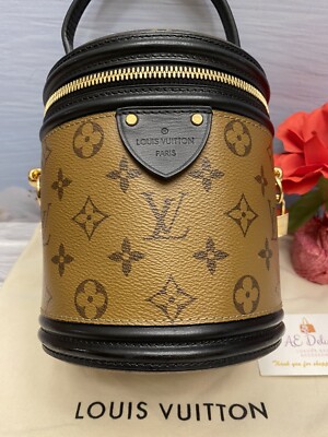 🌸Louis Vuitton Monogram Reverse Canvas Black Cannes Purse (FL4178