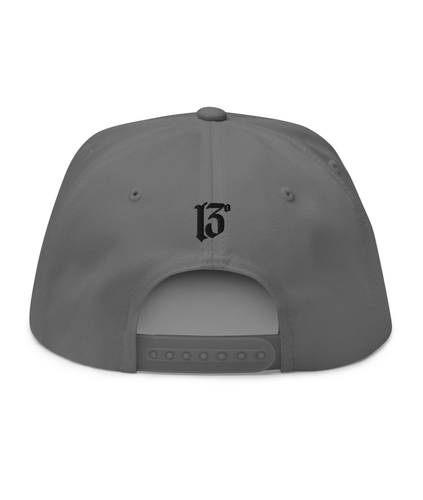 Little Devil Embroidered Snapback GRAY - Picture 2 of 5