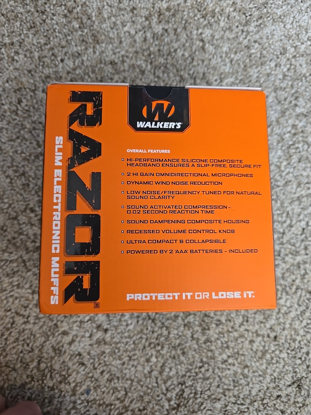 Walkers Razor TactiGrip Series Electronic Ear Muffs, 23 dB NRR, GWPRSEMRH eBay