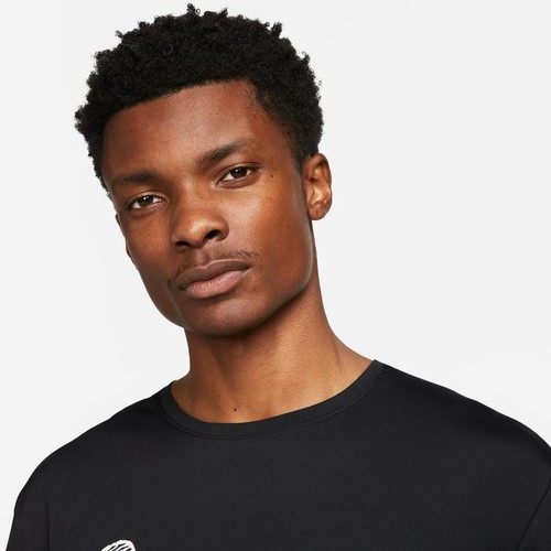 Herren M & 2XL Nike Dri-FIT UV Run Division Miler Schwarz UPF 40 Oversized Swoosh - Bild 6 von 9