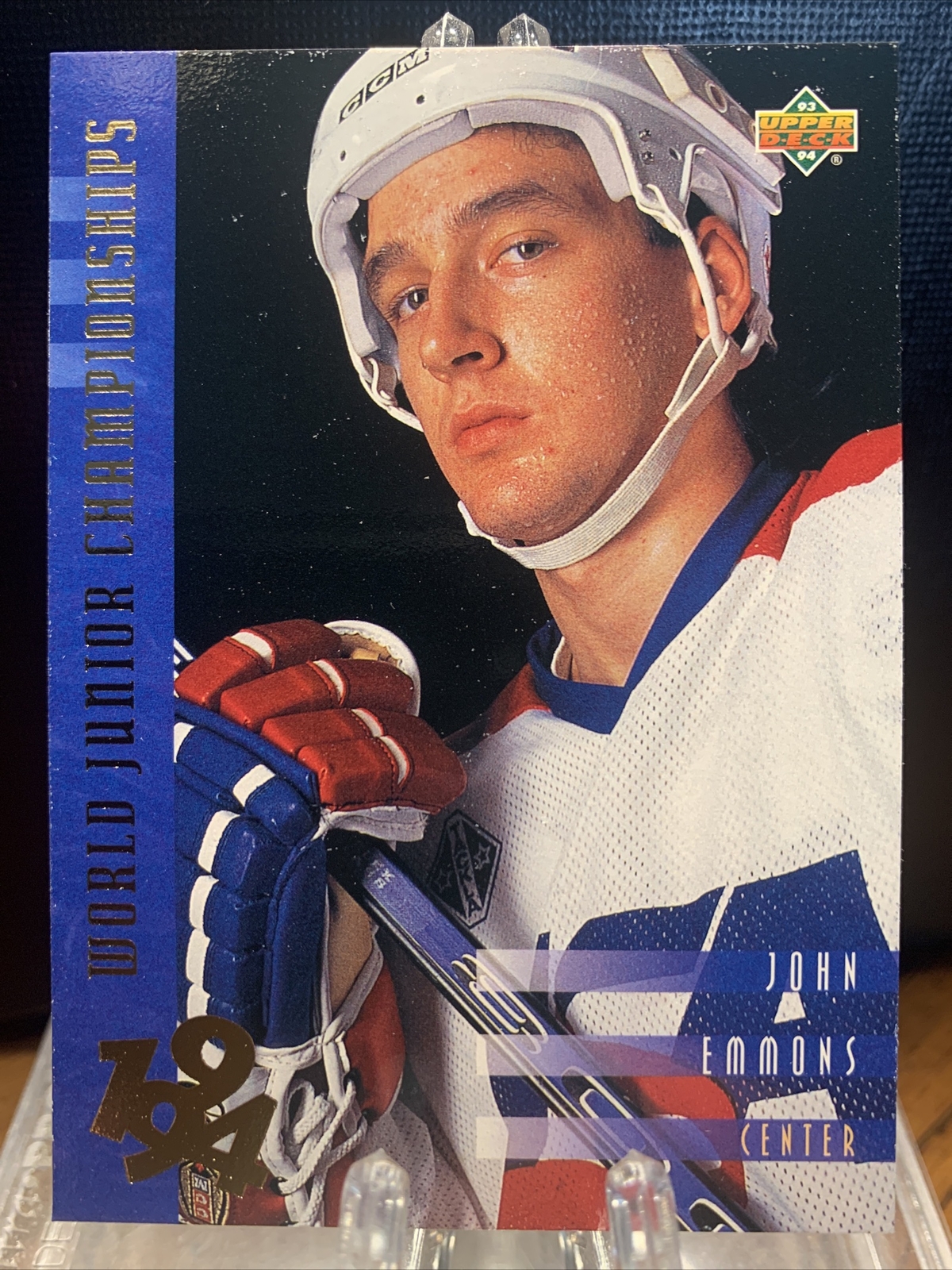 1993-94 Upper Deck Hockey #557 John Emmons