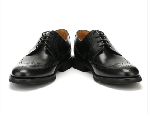 Sirius Brogue Leather Lace-Up Shoes 