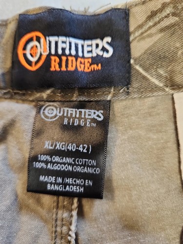 OUTFITTERS RIDGE CAMO Hunting Pants XL 40-42 cargo Men’s EUC - Picture 5 of 7