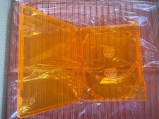 100 PCS NEW TOP QUALITY ORIGINAL SCANAVO 2-DISC AUDIOBOOK ORANGE CASE AUDBK2/ONE