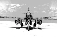 WW2 Picture Photo German Aircraft Fighter Messerschmitt Me 262 airfield 0329