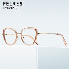 Women TR90 Fashion Anti Blue Light Eyeglasses Retro Clear Lens Glasses Frames