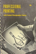 Vintage 1959 , Kodak Data Book, Professional Printing with Kodak Paper, No. G-5