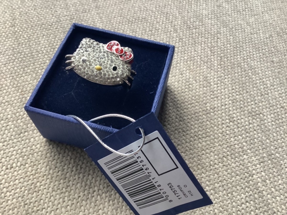 Hello Kitty Swarovski Ring, new without tag | eBay