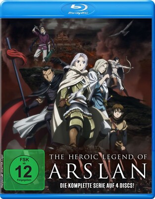 The Heroic Legend of Arslan: Die komplette Serie - Blu-ray - *NEU*