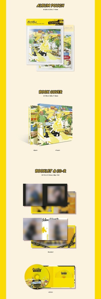 10枚【新品未開封 Yellow Punch】RocketPunch Rocket Punch Yellow Punch 4th Mini Album | Brand New