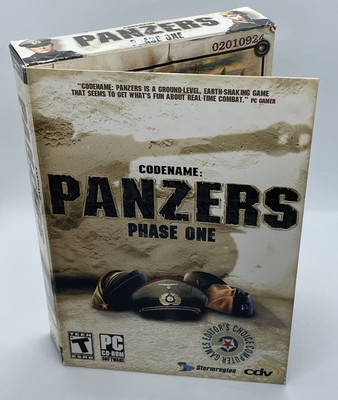 Codename: Panzers Phase One PC Game VG In Box Complete SEE PICS