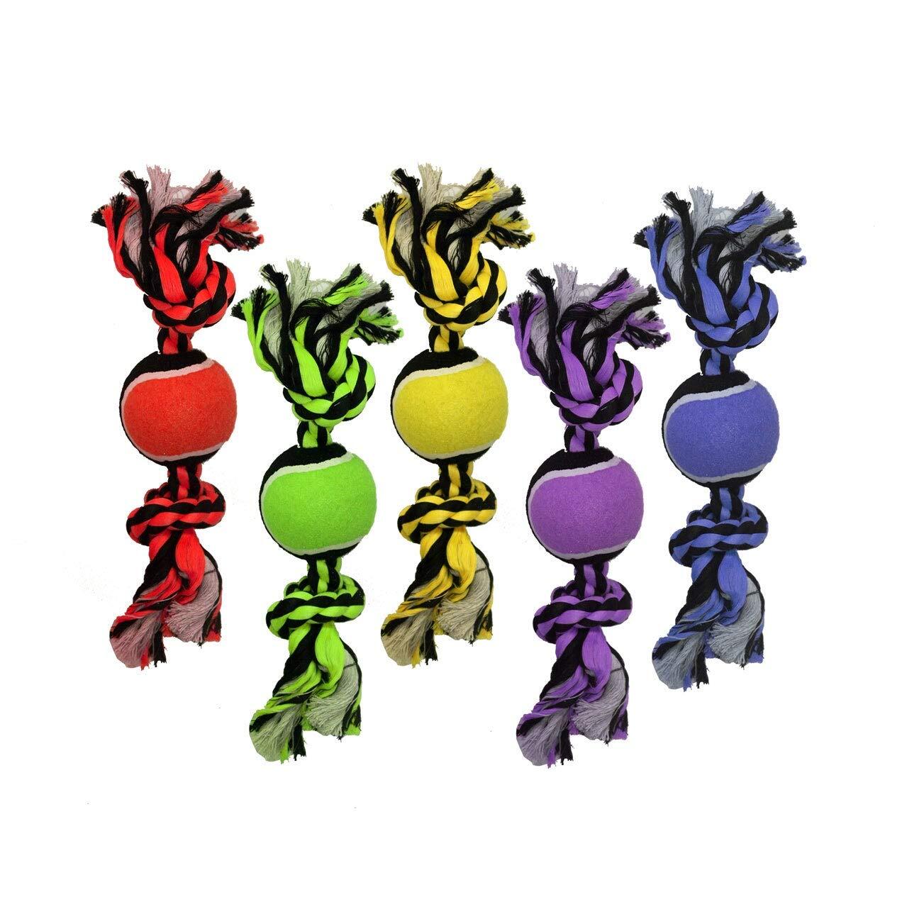 Multipet Toy Dog Nuts for Knot 3 Knots 1ea Pack of 3