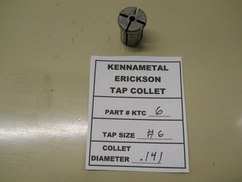 KENNAMETAL - ERICKSON KTC TAP COLLETS - PICK YOUR CHOICE - Picture 3 of 12