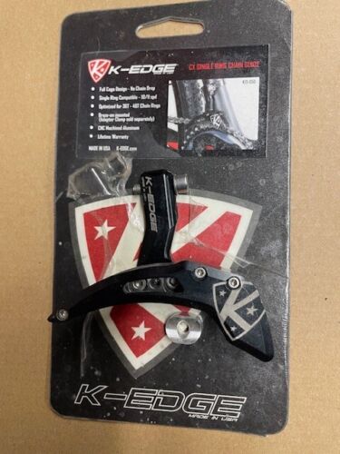 K-EDGE 1x Chain Guide - For Single Chainring, Braze-on, Black