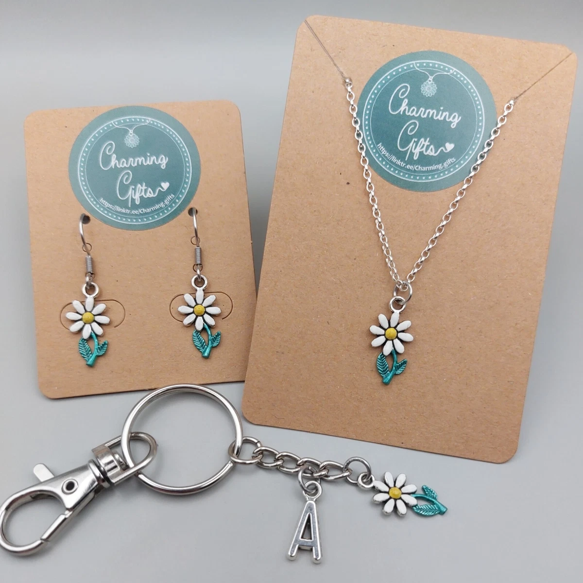 Dainty Daisy Jewellery Tibetan Silver April Birthday Birth Flower