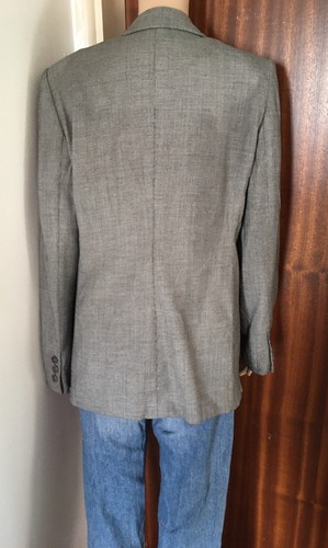 Ladies Armani Collezioni Grey Jacket/Blazer Size 46 - Picture 7 of 12