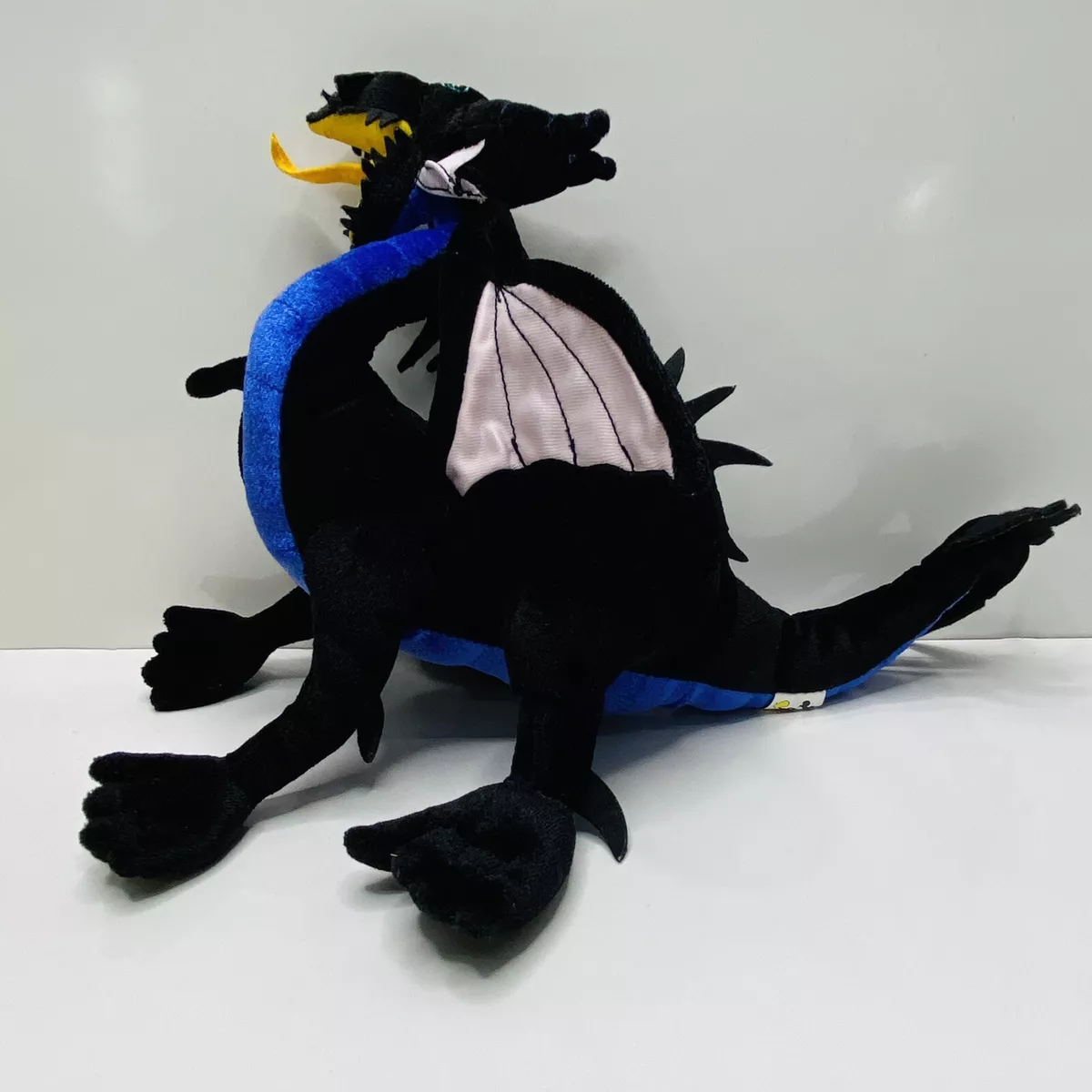 Walt Disney World Sleeping Beauty Maleficent Dragon Plush Black Toy  14"