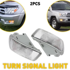 Pair Turn Signal Light Front Driver and Passenger For 2003-2005 Toyota 4Runner A