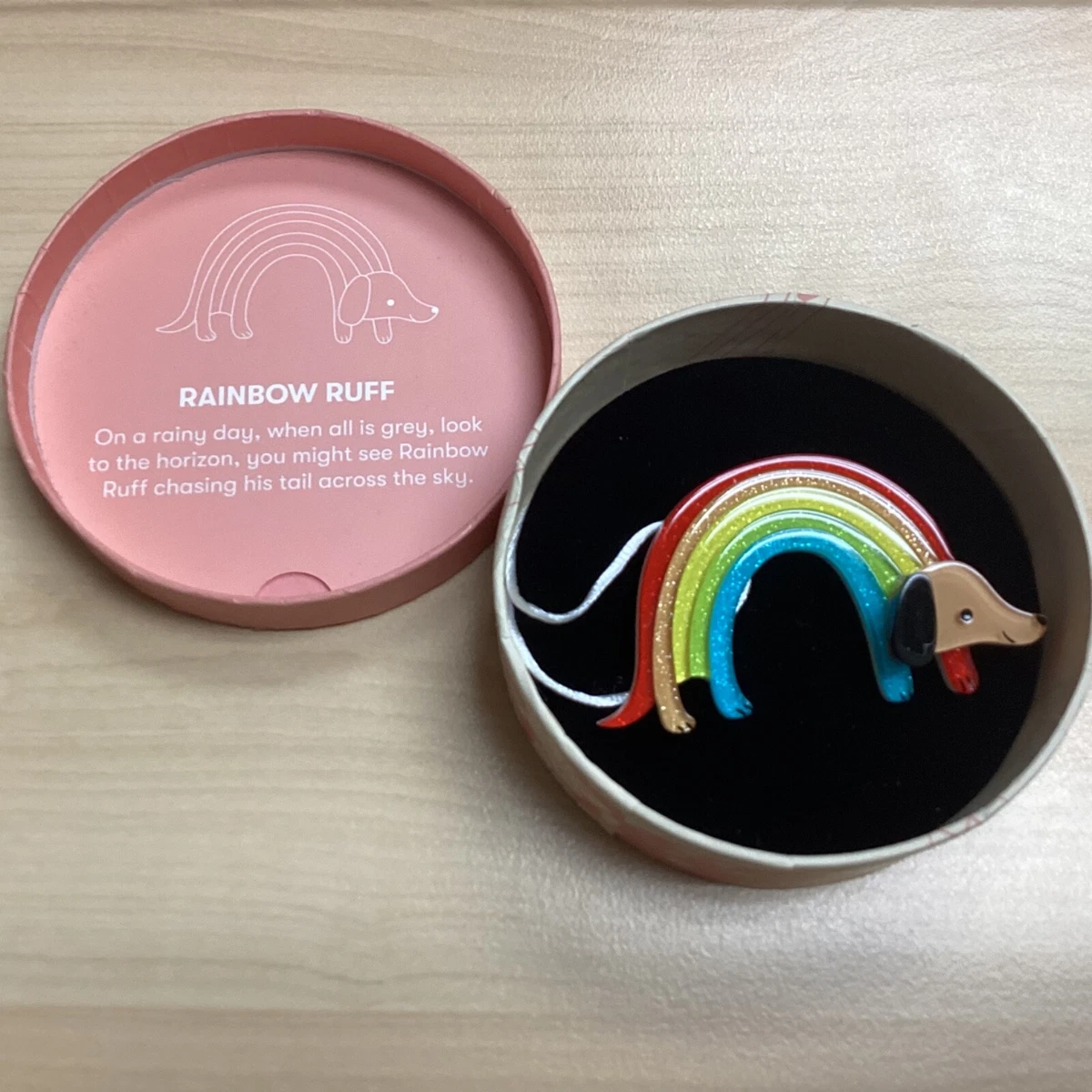 Rainbow ruff brooch outlet