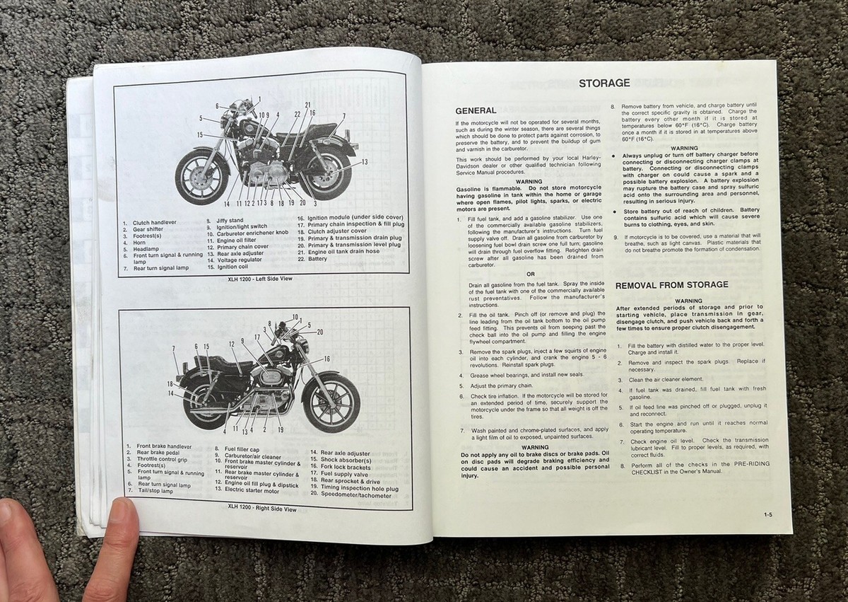 1993 HARLEY DAVIDSON XLH SERVICE MANUAL