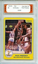 1983-84 All-Rookie #6 Paul Pressey SSA 10 Gem Mint Milwaukee Bucks
