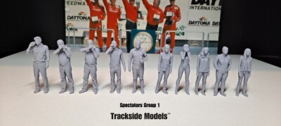 1/32 Scale Slot Car Track Figures - Group 1 - Set of 10 - Scalextric Carrera SCX