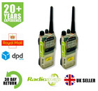 MOTOROLA GP340 UHF 4 WATT REFURBISHED TWO WAY RADIOS  CHOICE OF COLOURS x 2