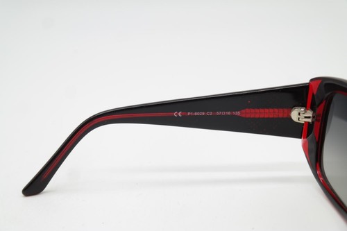 Gafas De Sol POLAR ONE P1-6029 Negro Burdeos Plata Ovaladas Nuevas - 第 5/6 張圖片