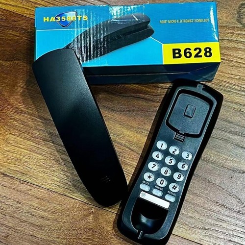 Wall Phone with Cord Desktop Corded Landline Telephone Wall Mount Corded Phone - Zdjęcie 4 z 10