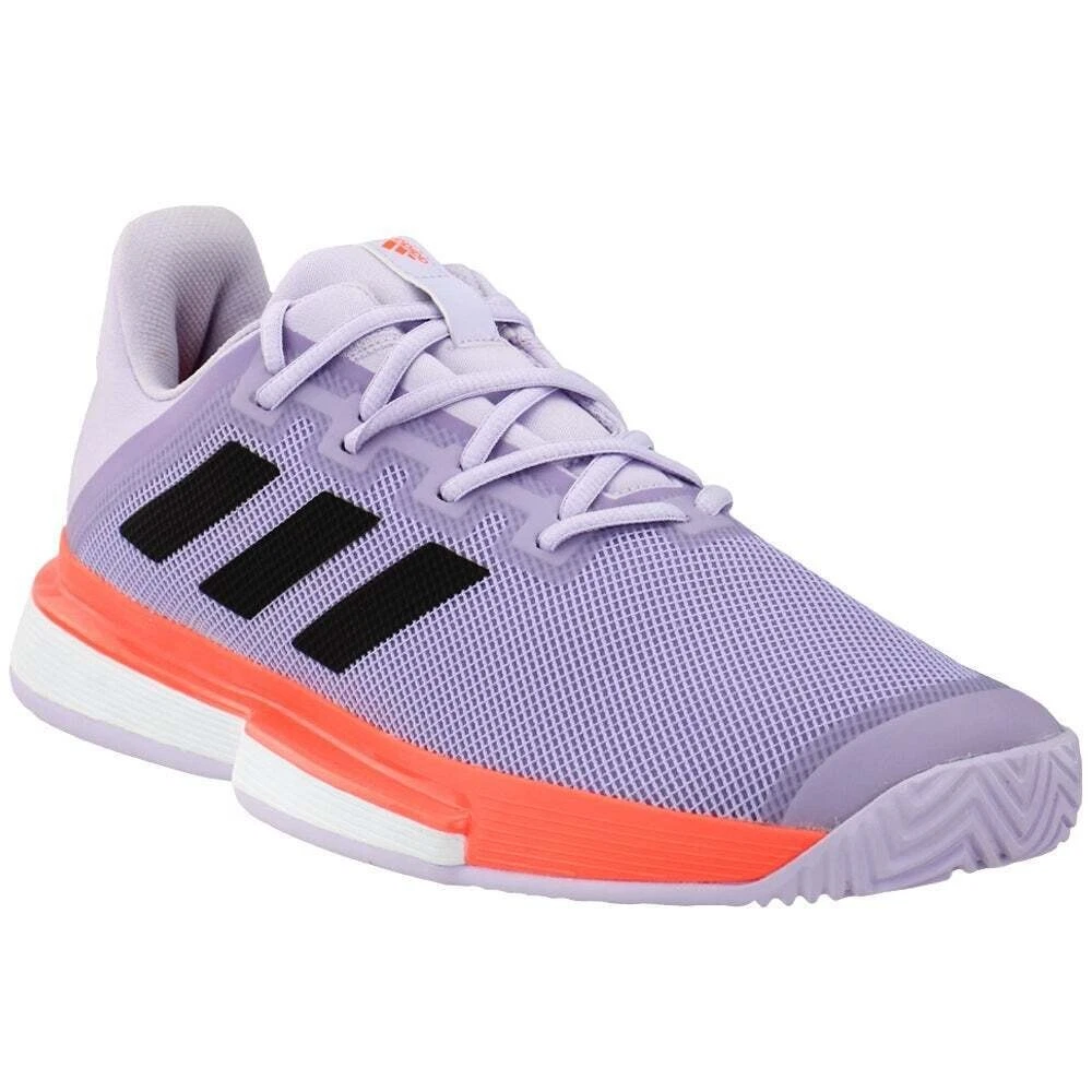 Adidas purple clearance tennis shoes