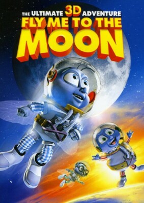 Ultimate 3D adventure Fly Me to the Moon (DVD, 2008) 2d also Movie NEW