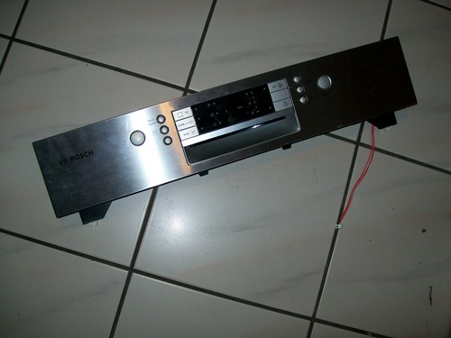 BEDIENBLENDE EDELSTAHL ELEKTRONIK GESCHIRRSPÜLER BOSCH SUPERSILENCE SMU59M05EX