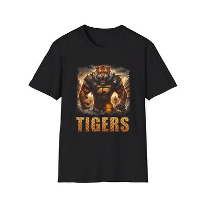 Missouri Tigers Horror Mashup T-Shirt - Fear the Tiger's Roar