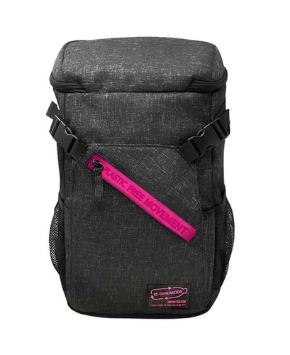 Smemoranda Zaino Pacific Oc Smemo Re-Generation Nero Zip Fucsia | eBay