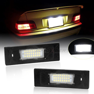 FÜR BMW E81 E87 F06 F21 F20 LED-Kennzeichen Beleuchtung Nummernschildbeleuchtung