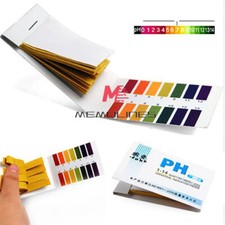 1600x pH Indicator Test Strips 1-14 Laboratory Paper Litmus Tester Urine Saliva