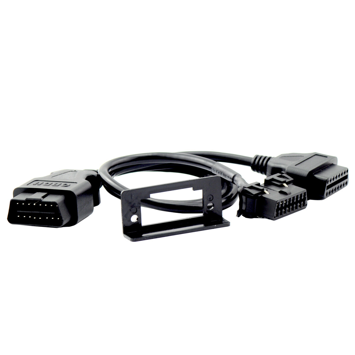 Divisor OBDII con puerto macho giratorio, bbfly-B33 1 divisor macho a 2 adaptadores hembra J1962 (paquete de 1