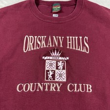 Vintage 90’s Golf Sweater Crewneck Pullover Cross Creek Size XL Made In USA