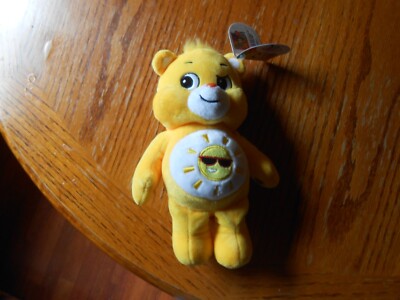 2020 Yellow Care Bear SUNSHINE Funshine 10  Plush Stuffed Animal Care Bears NWT