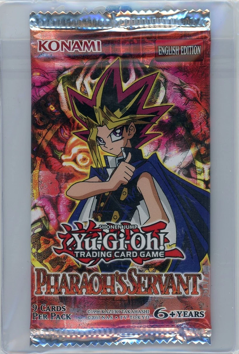 Yu-Gi-Oh! TCG Pharaoh's Servant Sealed Collectible Card Game Packs