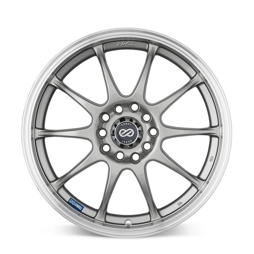 15x6.5 +38 Enkei J10 5x100/5x114.3 Silver Paint Wheels (Set of 4) - Picture 2 of 2