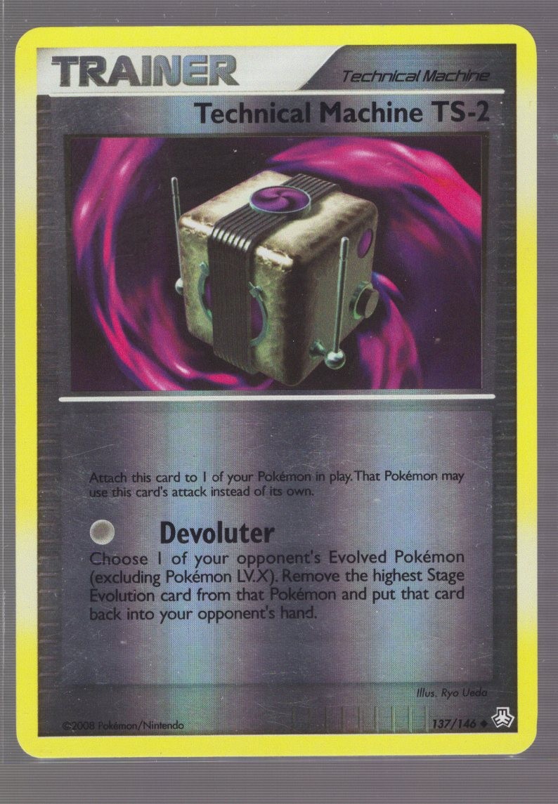 TECHNICAL MACHINE TS-2 137/146 LEGENDS AWAKENED POKEMON REVERSE HOLO RYO UEDA