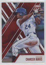 2017 Panini Elite Extra Edition Status Red Die-Cut 102/99 Charcer Burks #90 ni4